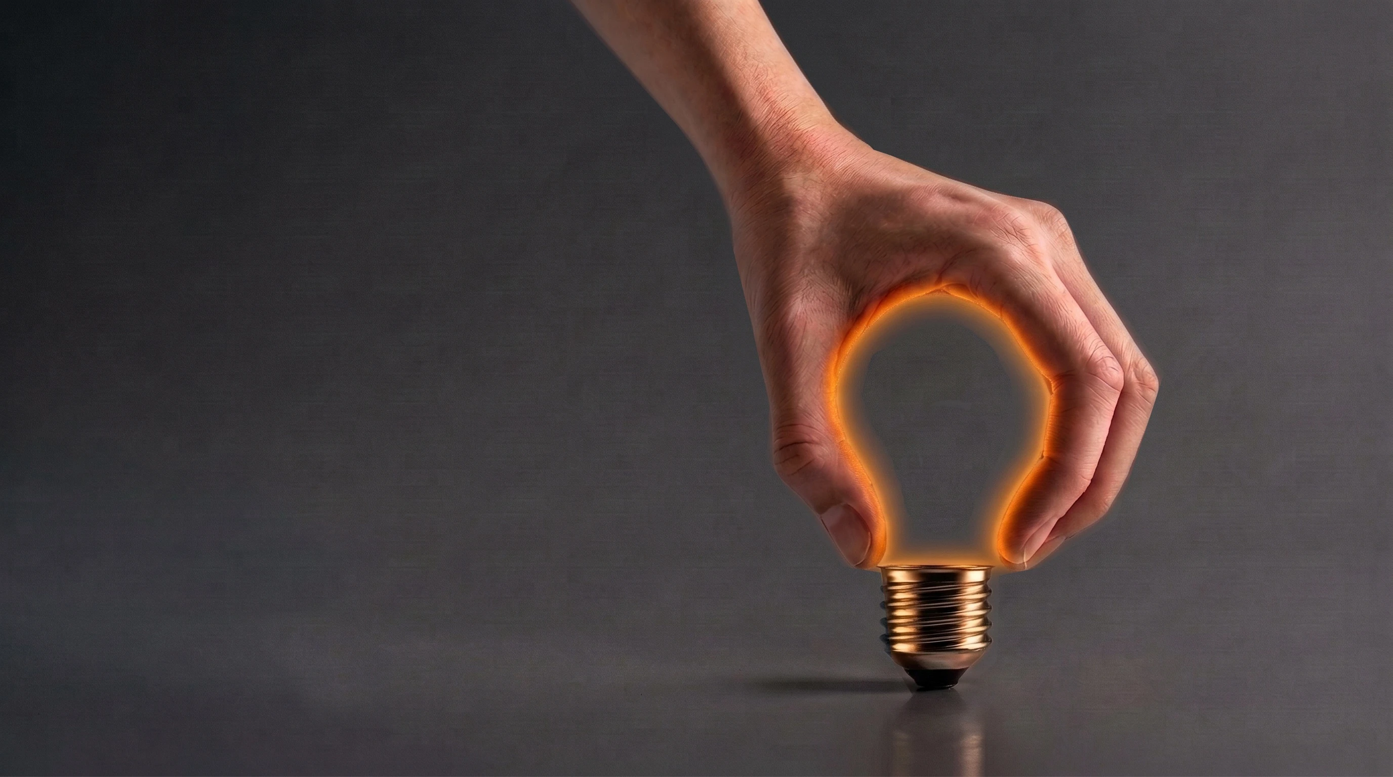 Mano iluminada Kapta
